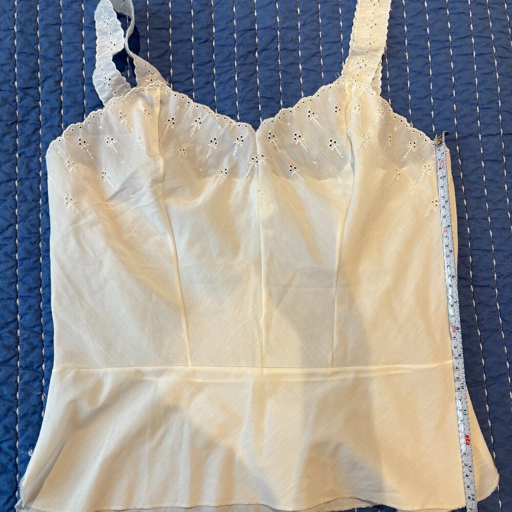 VINTAGE Camisole from the 1950s. Likely never worn.